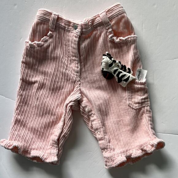 Vintage Y2K Gymboree Zebra Pocket Pals 3 Piece Size 3-6M - Picture 4 of 10